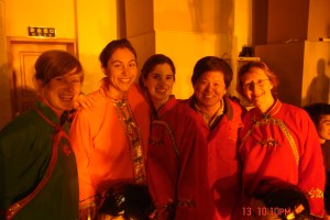 Chinese TV Stint A very colourful look!