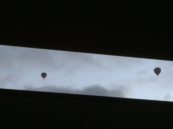 Dawn hot air balloons